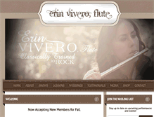Tablet Screenshot of erinvivero.com